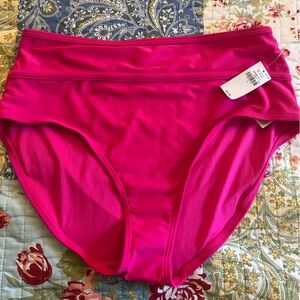 NWT women’s bathing suit bottoms, large